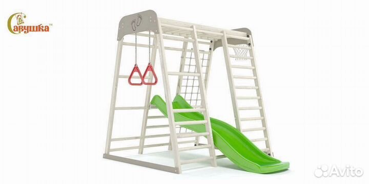 Игровой комплекс для дома горка кольца