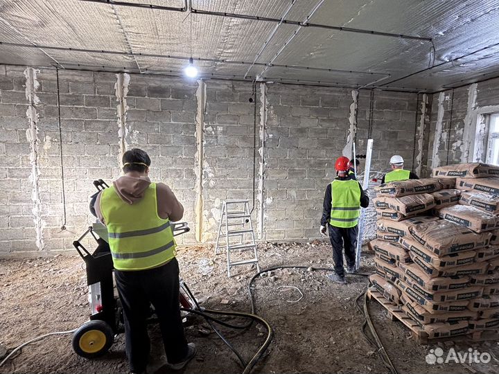 Механизированная штукатурка