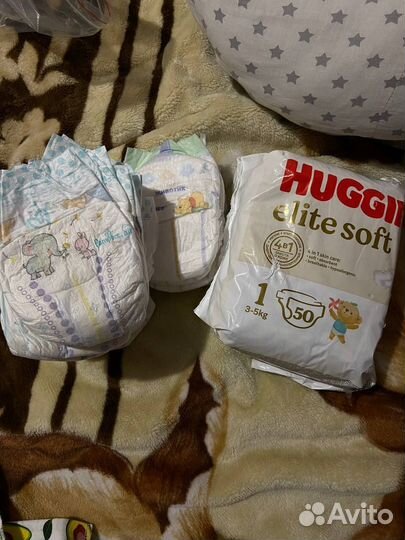 Памперсы подгузники для новорожденных
