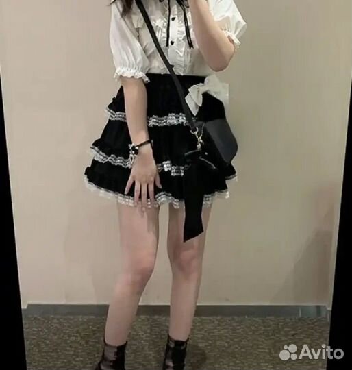 Юбка в стиле лолита
