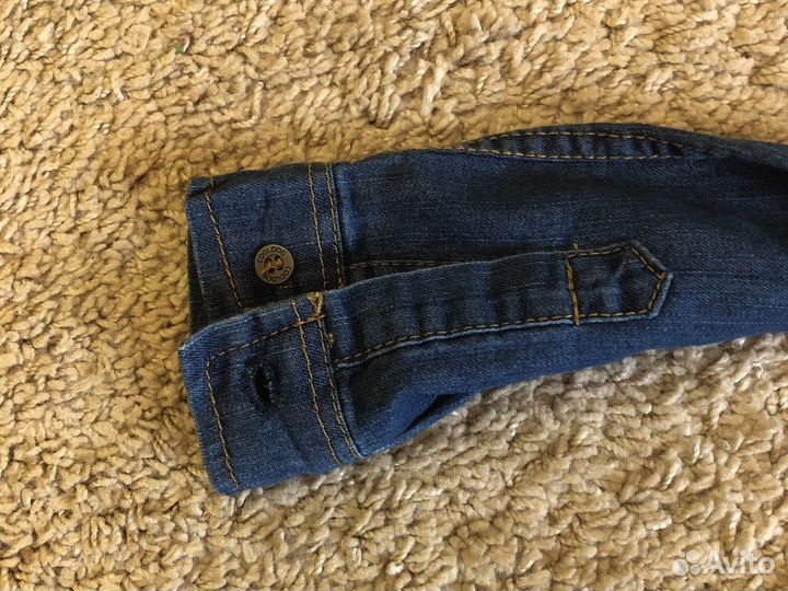 Рубашка джинсовая