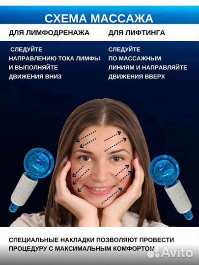 Криосферы - массажёр для лица