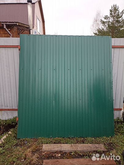 Ворота распашные б/у