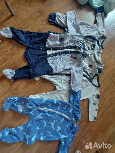 Вещи пакетом на мальчика 6-9 месяцев