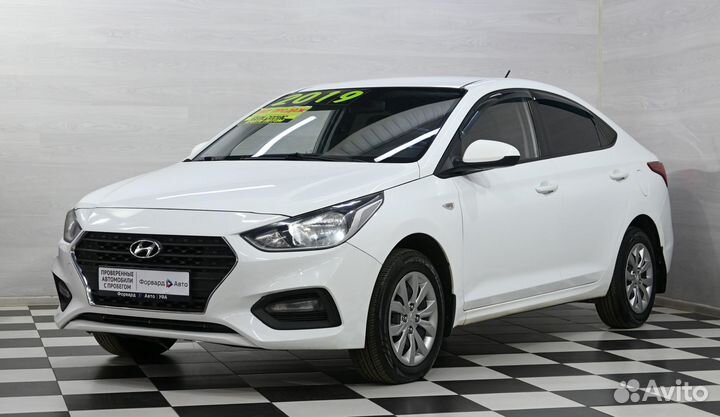 Hyundai Solaris 1.6 МТ, 2019, 107 800 км