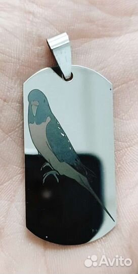 Жетон с цветной гравировкой