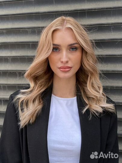 Сложное окрашивание блонд airtouch колорист