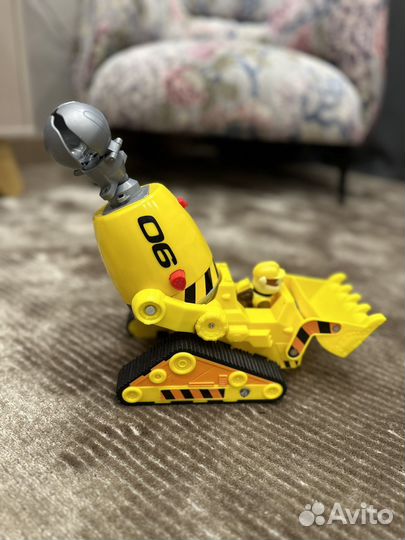 Трансформер Бульдозер Крепыша Spin master оригинал