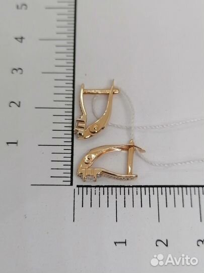 Золотые серьги