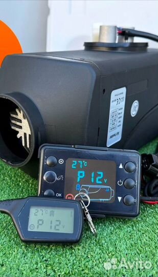 Сухой фен новый 12 24в