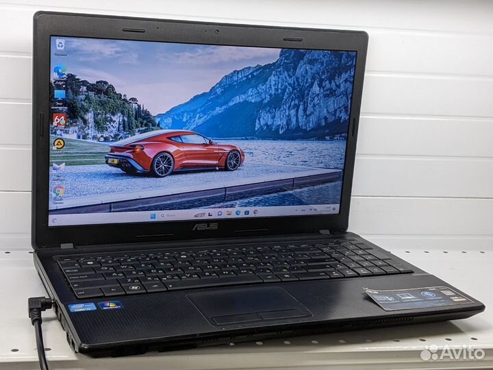 Ноутбук asus X54C новый аккумулятор