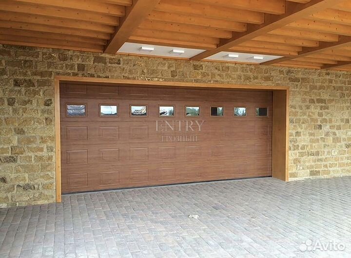 Ворота гаражные секционные
