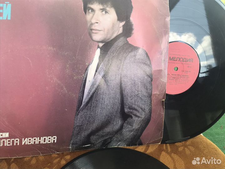 Грампластинки старые советские