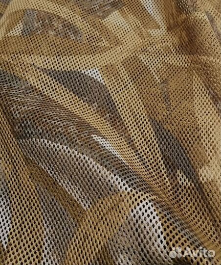 Ткань сетка трикотажная камуфляжная