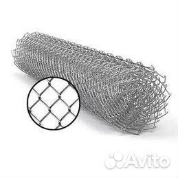 Забор из сетки рабицы