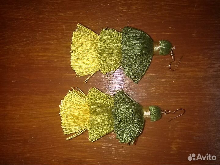 Серьги новые