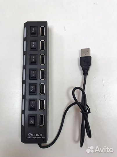 USB HUB на 3/4/7 портов