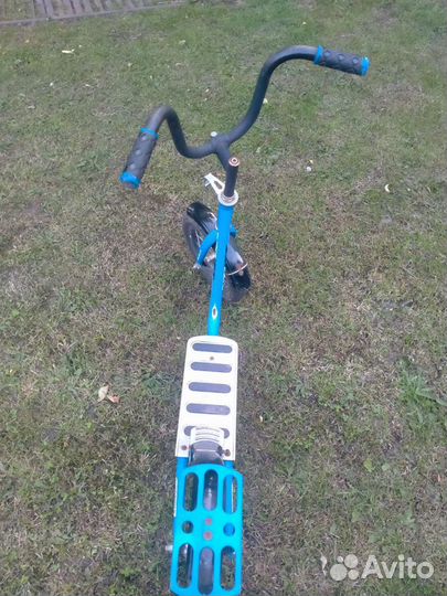 Самокат super jet 100 на надувных колёсах