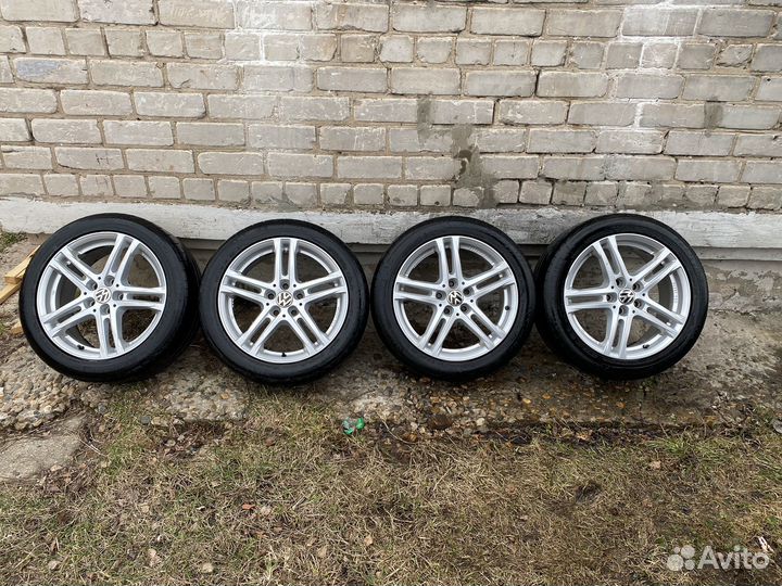 Литые диски r17 7,51x17 H2 с резиной