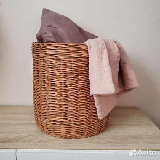 Корзина плетеная для хранения