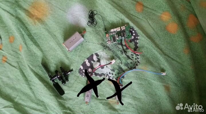 Запчасти от квадрокоптера