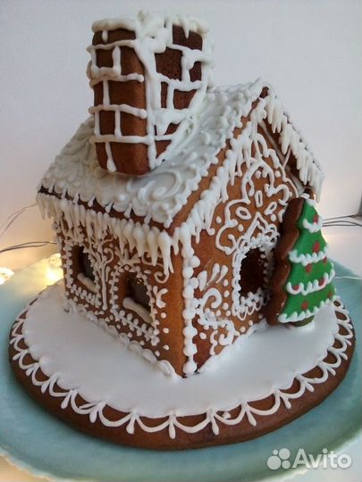 Пряничные домики ручной работы