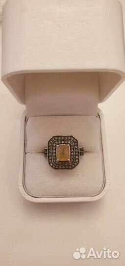 Кольцо серебряное