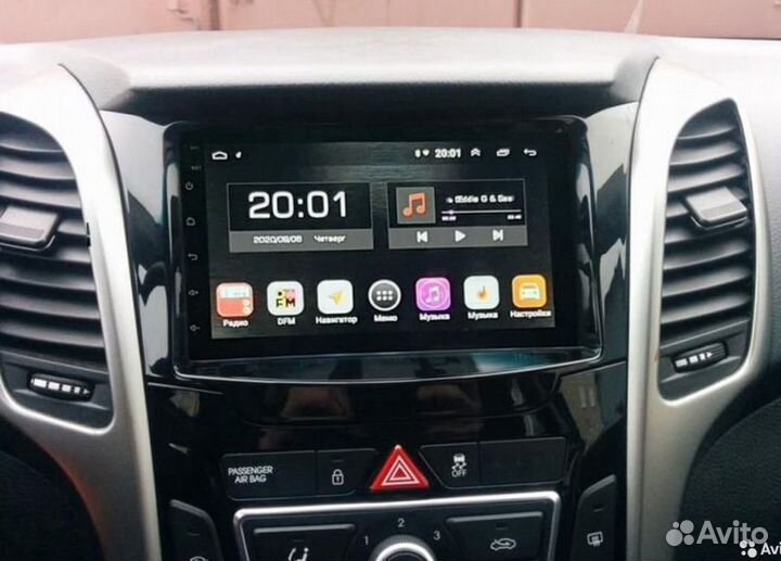 Магнитола Hyundai i30 11-16г WiFi Navi