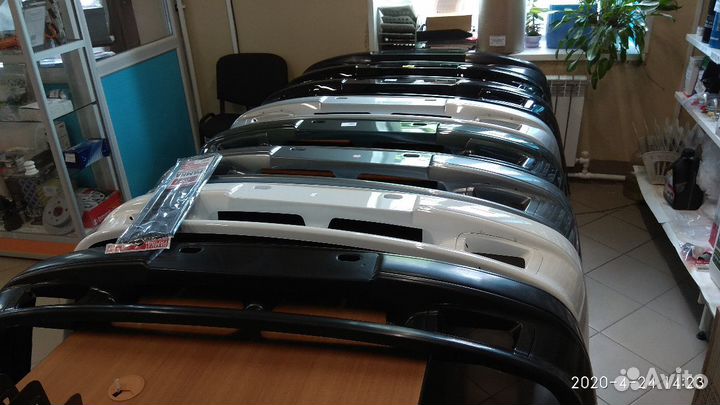 Бампер передний крашеный 2113/2114/2115/2110/2112