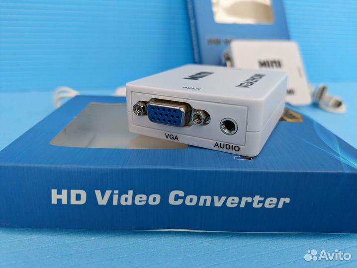 Конвертер hdmi на VGA адаптер видеосигнала