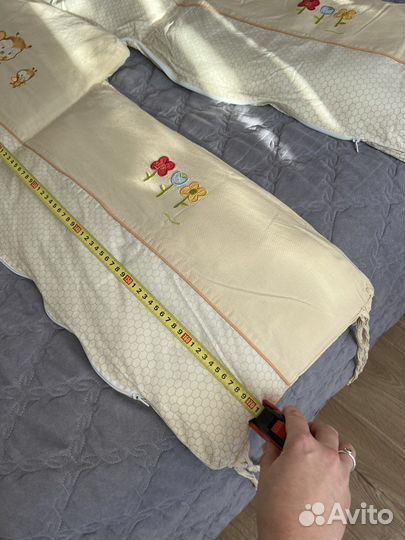 Бортики в детскую кроватку feretti