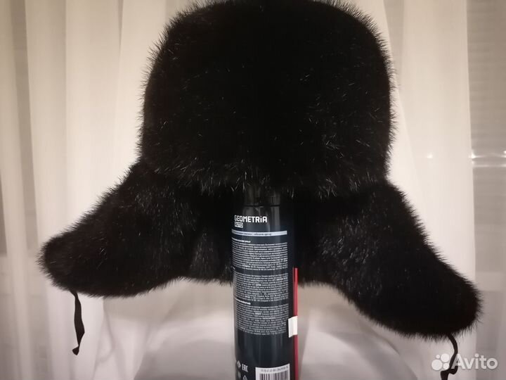 Шапка ушанка норка