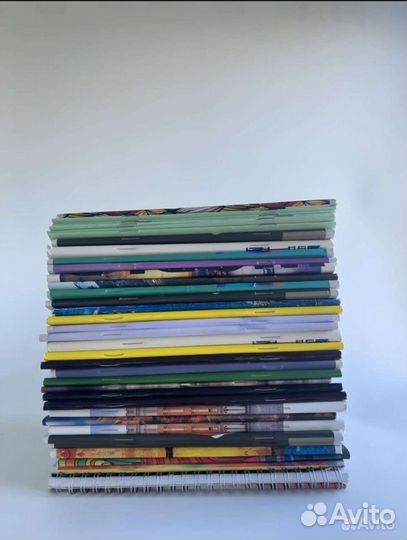 Тетради комплектом 12, 18, 48, 90 листов в клетку