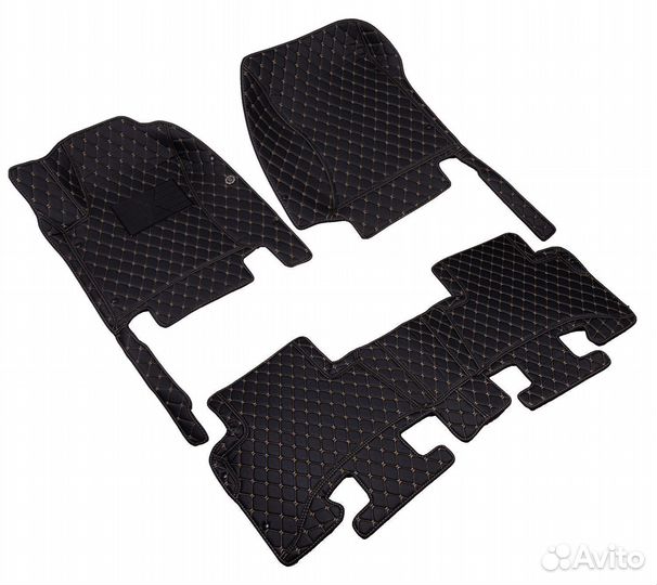 Коврики в салон 5D X экокожа BMW 5 F10 13 GT