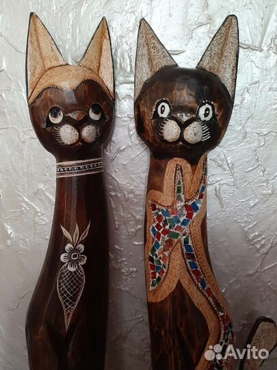 Статуэтка пара котов