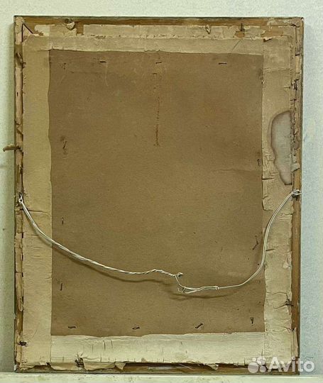 Картина старинная рубеж 19-20 в