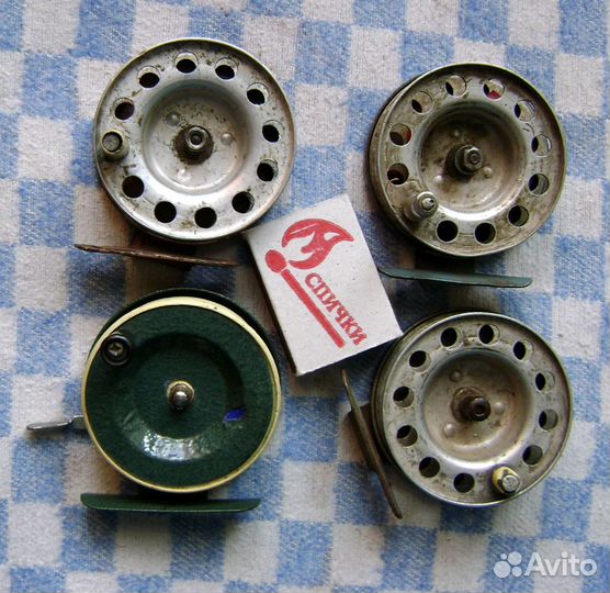 Катушки инерционные советского производства