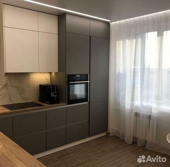 Кухонный гарнитур прямой