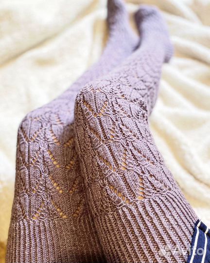 Шерстяные чулки и майки ручной работы