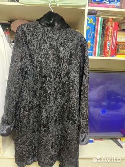 Шуба из каракульчи 52-54