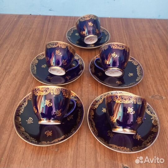 Сервиз кофейный лфз кобальт