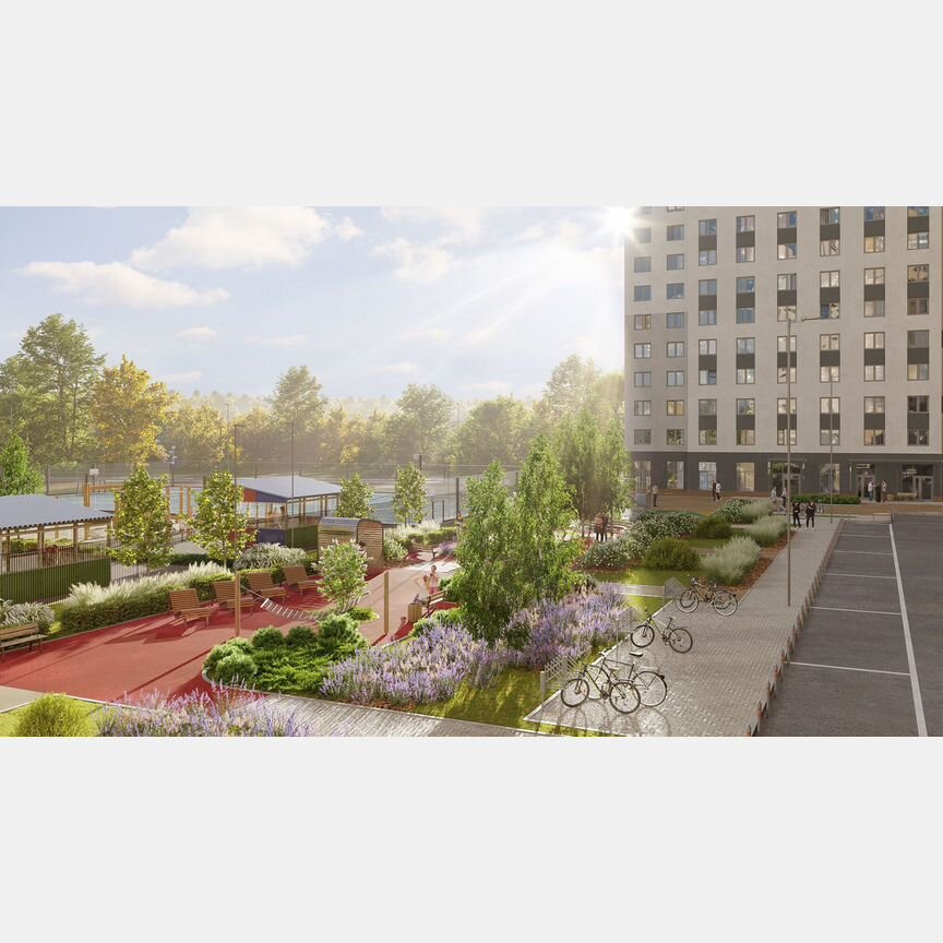 2-к. квартира, 53,8 м², 16/24 эт.