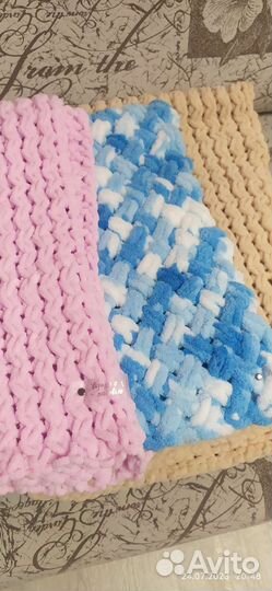 Детские плюшевые пледы