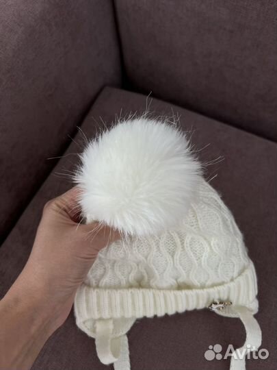 Шапка зимняя, 56-62 мес