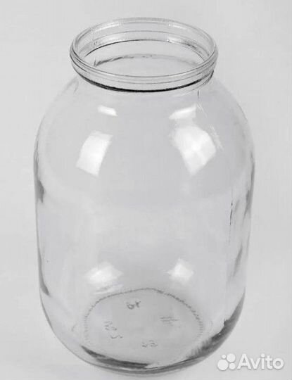 Продаются стеклянные банки б/у 3л, 1л