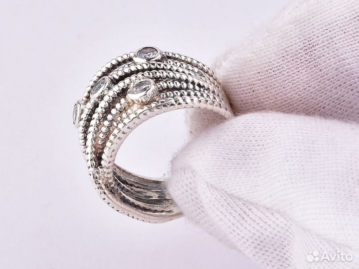 Кольцо серебряное