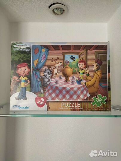 Пазлы Лунтик Простоквашино