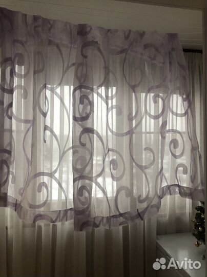 Шторы и тюль в комплекте