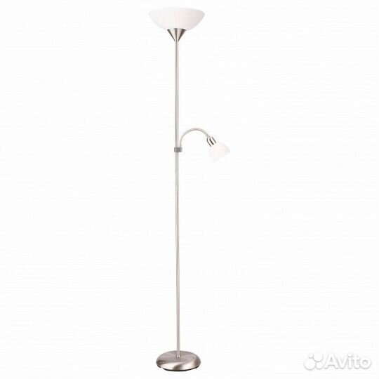 Торшер с подсветкой Arte Lamp Duetto A9569PN-2SS