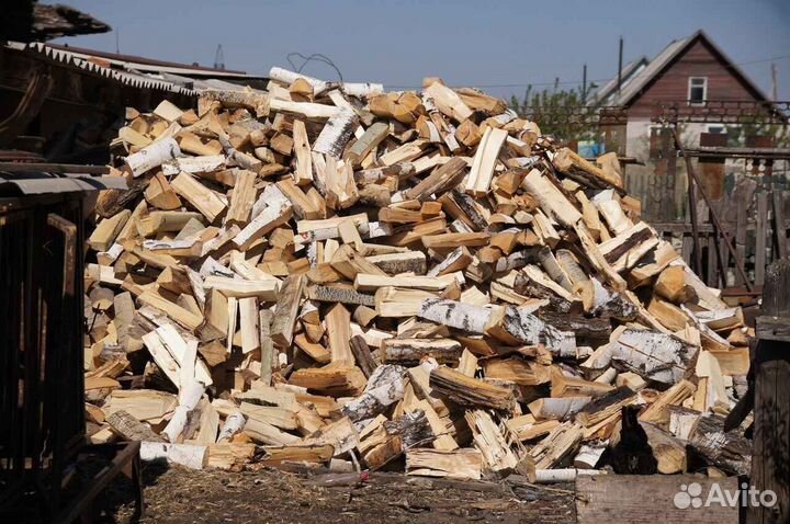 Дрова колотые